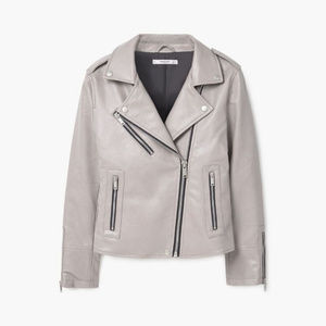 Mango Etoille Zipped Biker Jacket